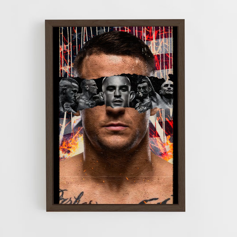 Poster Dustin poirier peint – affiche MMA (vue 5)